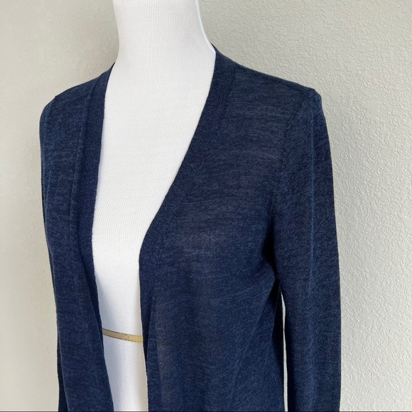Navy color cardigan - Picture 2 of 3